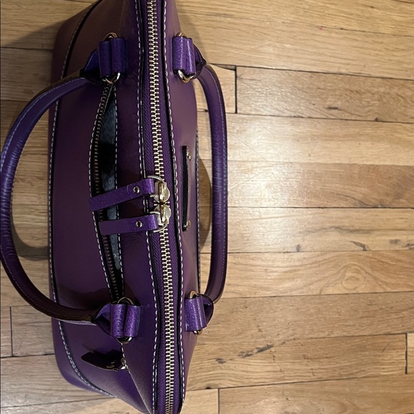 Kate Spade Wellesley Rachelle Purple Handbag - Picture 12 of 13